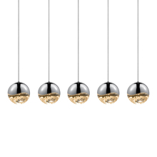  2921.01-LRG - 5-Light Rectangle Large LED Pendant