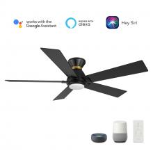 Carro USA VS525J1-L11-B2-1-FM - Ascender 52&#39;&#39; Smart Ceiling Fan with Remote, Light Kit Included?Works with Google Assistant