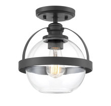 Savoy House 6-7200-1-89 - Pendleton 1-Light Ceiling Light in Matte Black