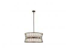 Savoy House 7-8810-6-92 - Joliet 6-Light Pendant in Rumba