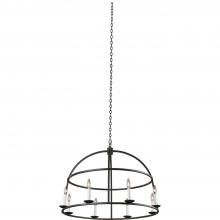 Kalco 506953BI - Wickenberg 8 Light Pendant