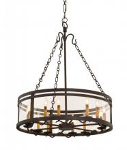 Kalco 5797BZ - Morris 12 Light Chandelier