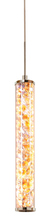  PD223ABPCLEDM - Pendant Jazz Crystal Prismatic Blue PC 2.8W 3000K Monopoint