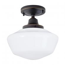 SCHOOLHOUSE FLUSH MOUNT