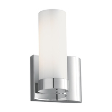  8901-CH-SO - Wave 1 Lt Vanity Sconce - Chrome