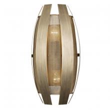  287W02HG - Sawyers Bar 2-Lt Sconce - Havana Gold