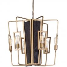  294C06RG - Madeira 6-Lt Chandelier - Rustic Gold