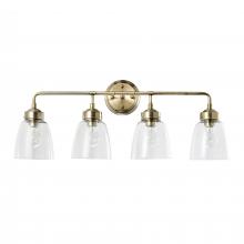  341B04AB - Helena 4-Lt Bath - Antique Brass