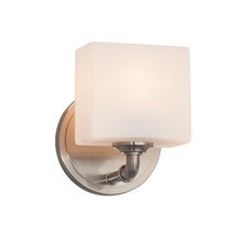  FSN-8467-55-OPAL-NCKL - Bronx ADA 1-Light Wall Sconce