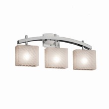  FSN-8593-55-WEVE-NCKL - Archway 3-Light Bath Bar