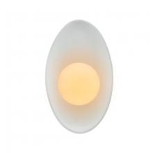  CER-3045-WTWT - Oval Coupe Wall Sconce