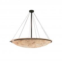 Justice Design Group ALR-9697-35-DBRZ - 48" Round Pendant Bowl w/ Ring