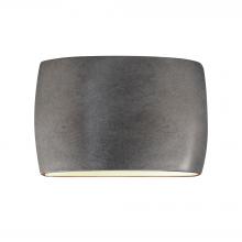  CER-8898-ANTS - Wide ADA Large Oval Wall Sconce - Closed Top