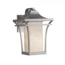 Justice Design Group CLD-7524W-NCKL-LED1-700 - Summit Large 1-Light LED Outdoor Wall Sconce