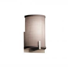 Justice Design Group FAB-5531-GRAY-NCKL-LED1-700 - Century ADA 1-Light LED Wall Sconce