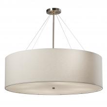  FAB-9594-WHTE-NCKL - Classic 36" Drum Pendant