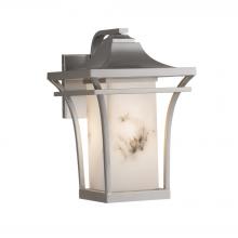 Justice Design Group FAL-7524W-NCKL-LED1-700 - Summit Large 1-Light LED Outdoor Wall Sconce