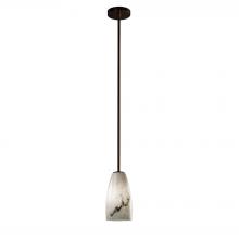 Justice Design Group FAL-8816-28-DBRZ - Small 1-Light Pendant