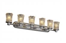  GLA-8516-16-CLRT-CROM - Rondo 6-Light Bath Bar