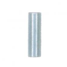  90/1028 - 1/8 IP Steel Nipple; Zinc Plated; 3/8" Length; 3/8" Wide