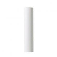  90/916 - Plastic Candle Cover; White Plastic; 1-3/16" Inside Diameter; 1-1/4" Outside Diameter;