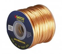  93/139 - Lamp And Lighting Bulk Wire; 18/2 SPT-1 105C; 250 Foot/Spool; Clear Gold