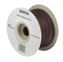  93/210 - Pulley Bulk Wire; 18/2 Rayon Braid 90C; 250 Foot/Spool; Brown