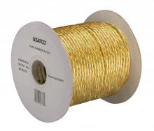  93/333 - Pulley Bulk Wire; 18/3 SVT 105C Pulley Cord; 250 Foot/Spool; Clear Gold