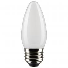  S21283 - 3 Watt B11 LED; Frost; Medium base; 90 CRI; 2700K; 120 Volt