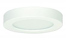 Satco Products Inc. S21502 - Blink - 10.5W- 5.5&#34; Surface Mount LED - 5000K- Round Shape - White Finish - 120V