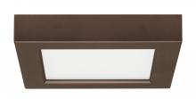 Satco Products Inc. S21504 - Blink - 10.5W- 5.5&#34; Surface Mount LED - 3000K- Square Shape - Bronze Finish - 120V