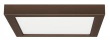 Satco Products Inc. S21516 - Blink - 18.5W- 9&#34; Surface Mount LED - 3000K- Square Shape - Bronze Finish - 120V