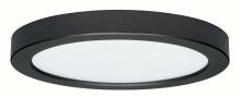 Satco Products Inc. S21541 - Blink - 25W- 13&#34; Surface Mount LED - 3000K- Round Shape - Black Finish - 120V