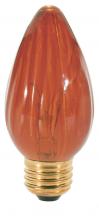  S3370 - 40 Watt F15 Incandescent; Amber; 1500 Average rated hours; Medium base; 120 Volt