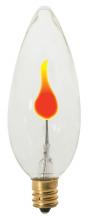  S3759 - 3 Watt BA9 1/2 Incandescent; Clear; 1000 Average rated hours; Candelabra base; 120 Volt; Carded