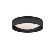 Dainolite CFLD-1114-2406 - 11&#34; Flush Mount, BK/CLR shade