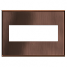  AWC3GMAC4 - Matte Antique Copper, 3-Gang  Wall Plate