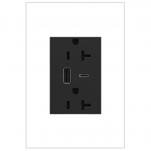  ARTRUSB206ACG4 - 3mod combo USB type A/C 6A, 20A Receptacles