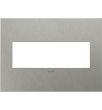  AD3WP-BS - Extra-Capacity FPC Wall Plate, Brushed Stainless Steel