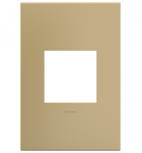  AWP1G2GS4 - Golden Sands, 1-Gang Wall Plate