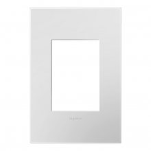  AD1WP-PW - Compact FPC Wall Plate, Powder White