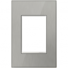  AWM1G3MS4 - Brushed Stainless, 1-Gang + Wall Plate