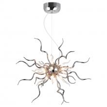  5573P23C-R - Twist 15 Light Chandelier With Chrome Finish