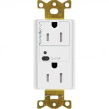  CAR2S-15-STR-WH - 15A SPLIT RF RECEPTACLE WHITE