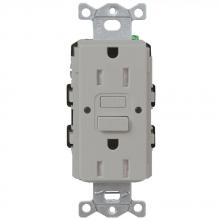  CAR-15-GFST-GR - CA 15A GFCI SELF TESTING RECEPTACLE GRAY