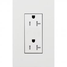  LTR-20-TR-WH - DUPLEX 20A TR RECEPTACLE WH NO FP