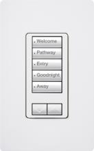 Lutron Electronics RRD-HN5BRL-MN - CL RA2 5BRL HYB ST KEYPAD MIDNIGHT