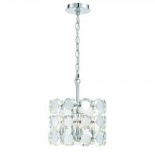 Eurofase 44284-015 - Perrene 3 Light Chandelier in Chrome