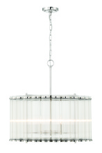 Eurofase 47239-029 - Glasbury 24&#34; Pendant In Nickel