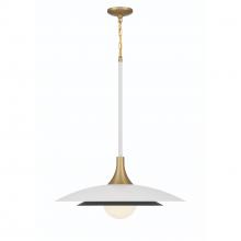 Eurofase 46785-015 - Welsh 1 Light 24&#34; LED Pendant in White